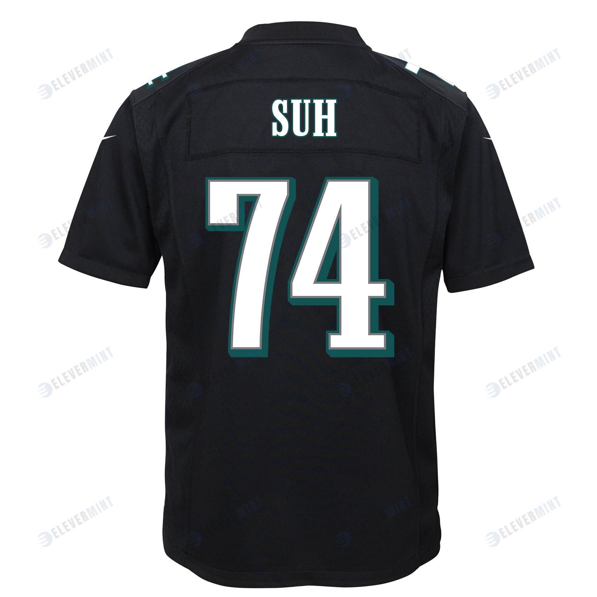 Ndamukong Suh 74 Philadelphia Eagles Super Bowl LVII Champions 2 Stars Youth Game Jersey - Black