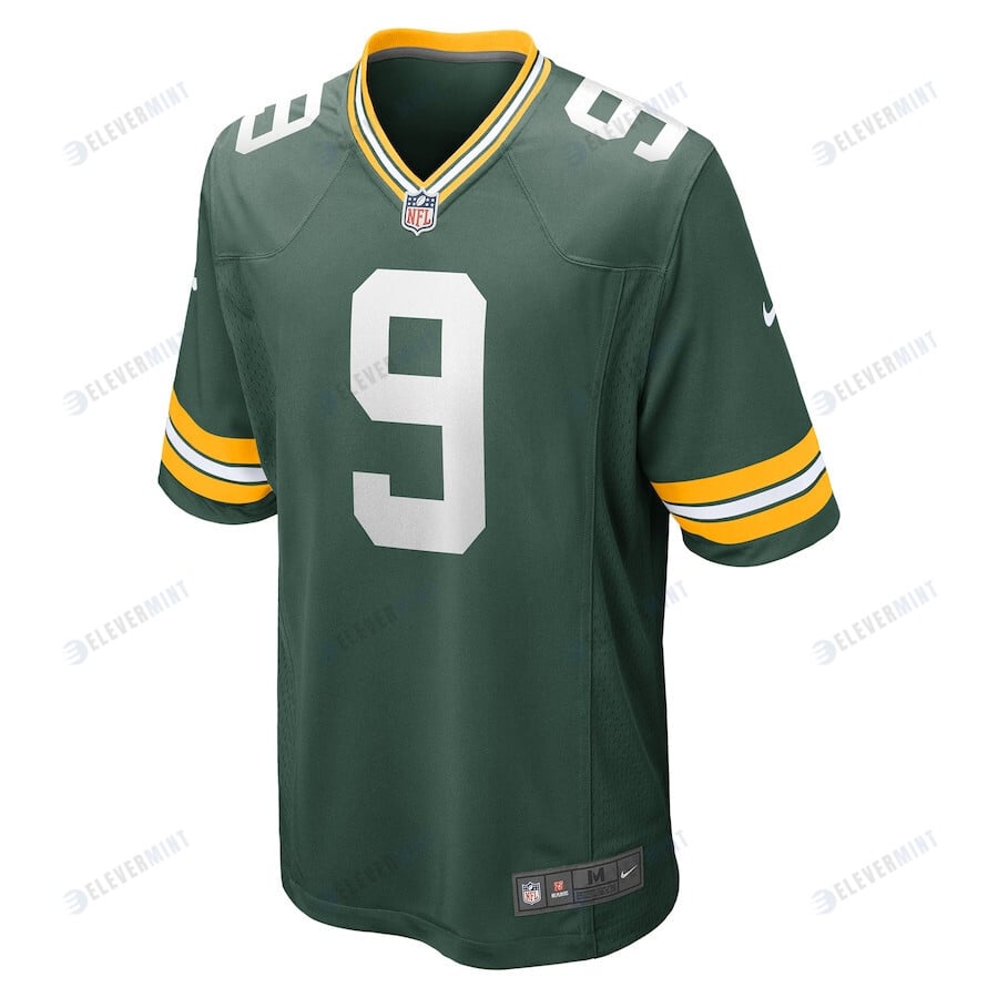 Christian Watson 9 Green Bay Packers Game Player Jersey - Green
