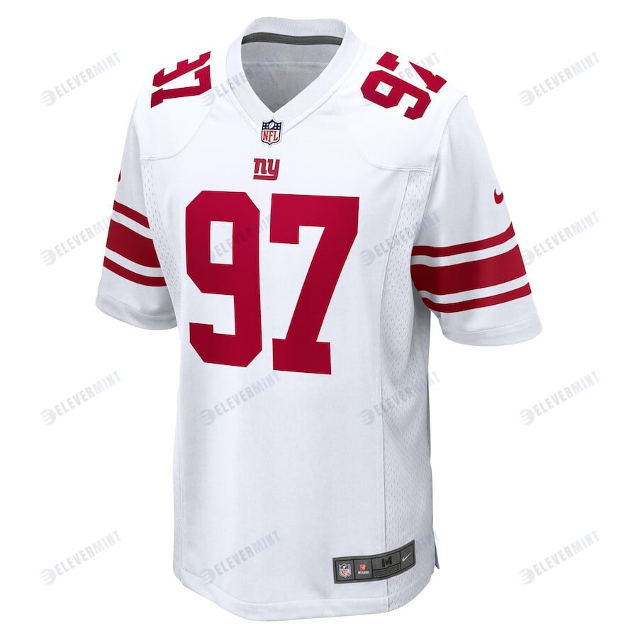 Dexter Lawrence II 97 New York Giants Men Game Jersey - White