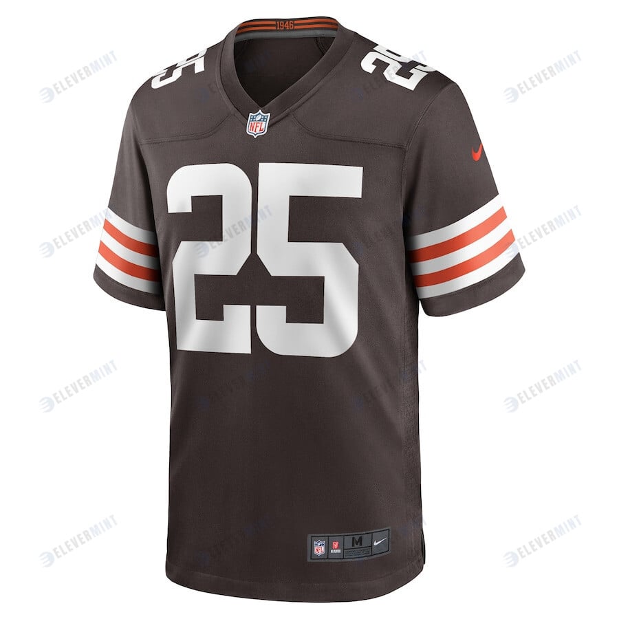 Kahlef Hailassie 25 Cleveland Browns Men's Team Game Jersey - Brown