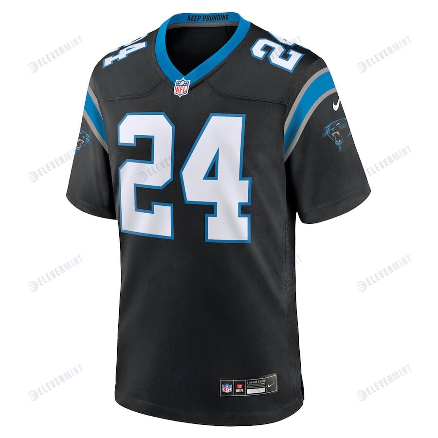 Vonn Bell 24 Carolina Panthers Team Game Men Jersey - Black