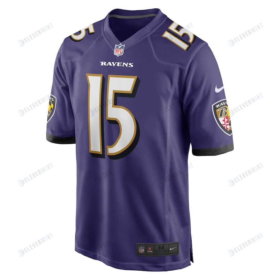 Brett Hundley Baltimore Ravens Player Game Jersey - Purple