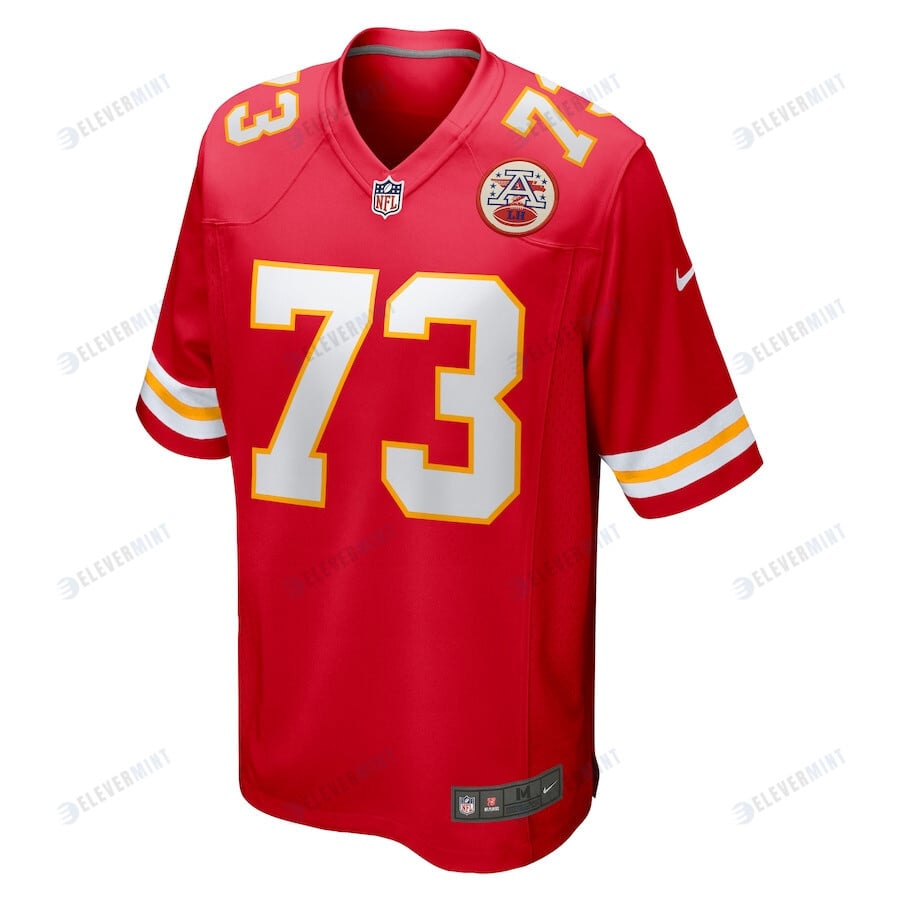 Nick Allegretti 73 Kansas City Chiefs Game Men Jersey - Red