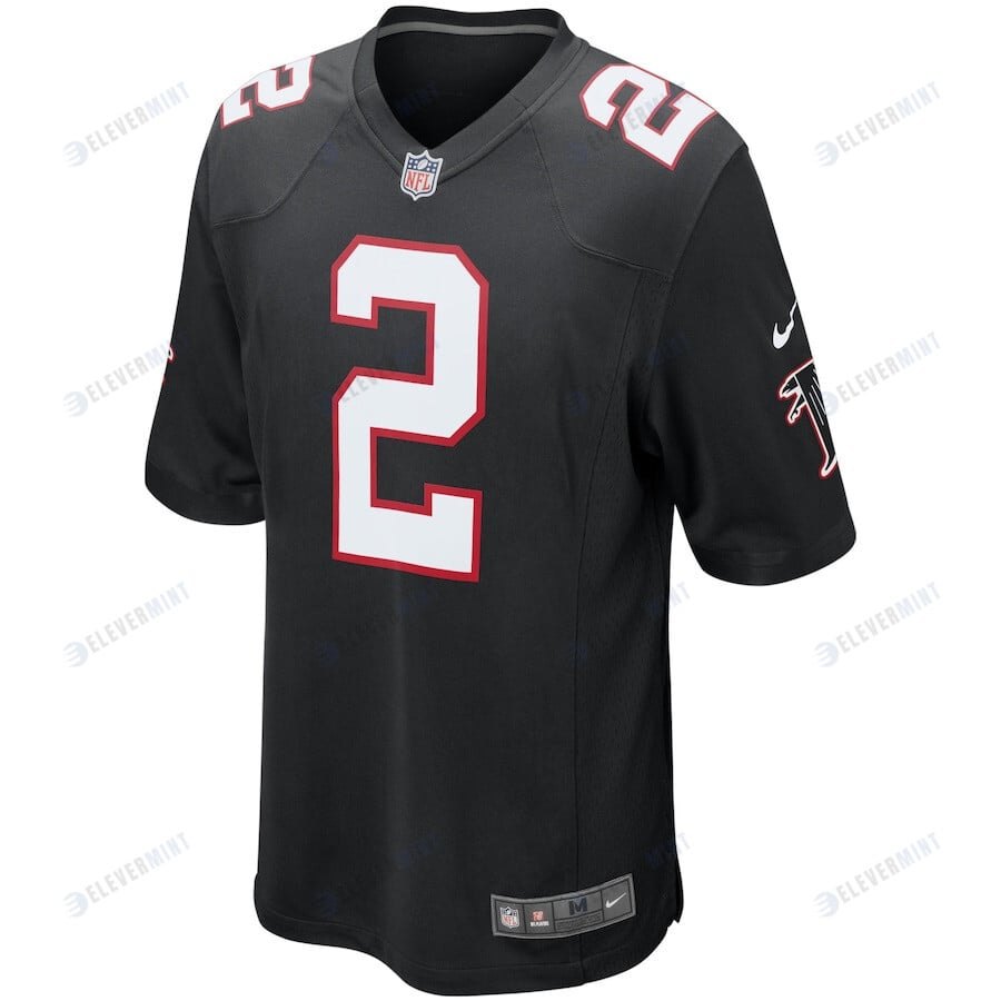 Matt Ryan 2 Atlanta Falcons YOUTH Alternate Game Jersey - Black