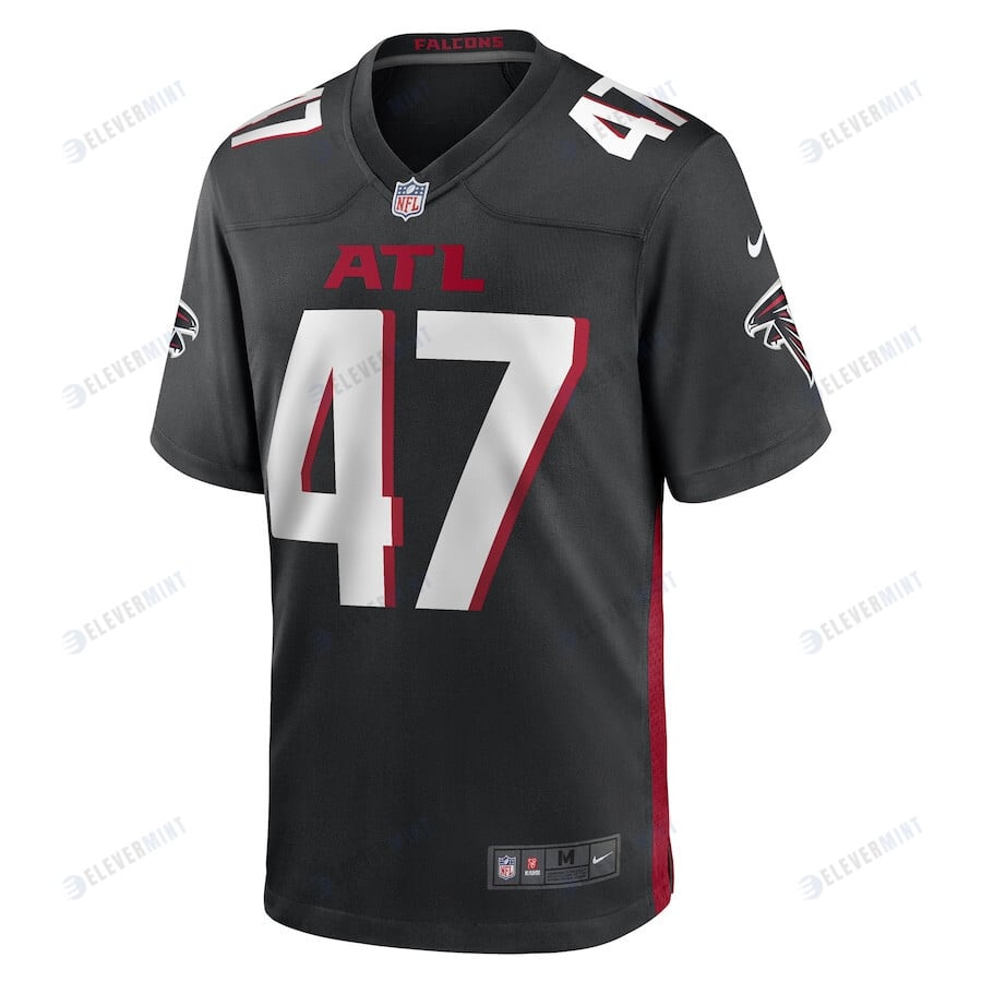 Arnold Ebiketie 47 Atlanta Falcons Men Game Jersey - Black