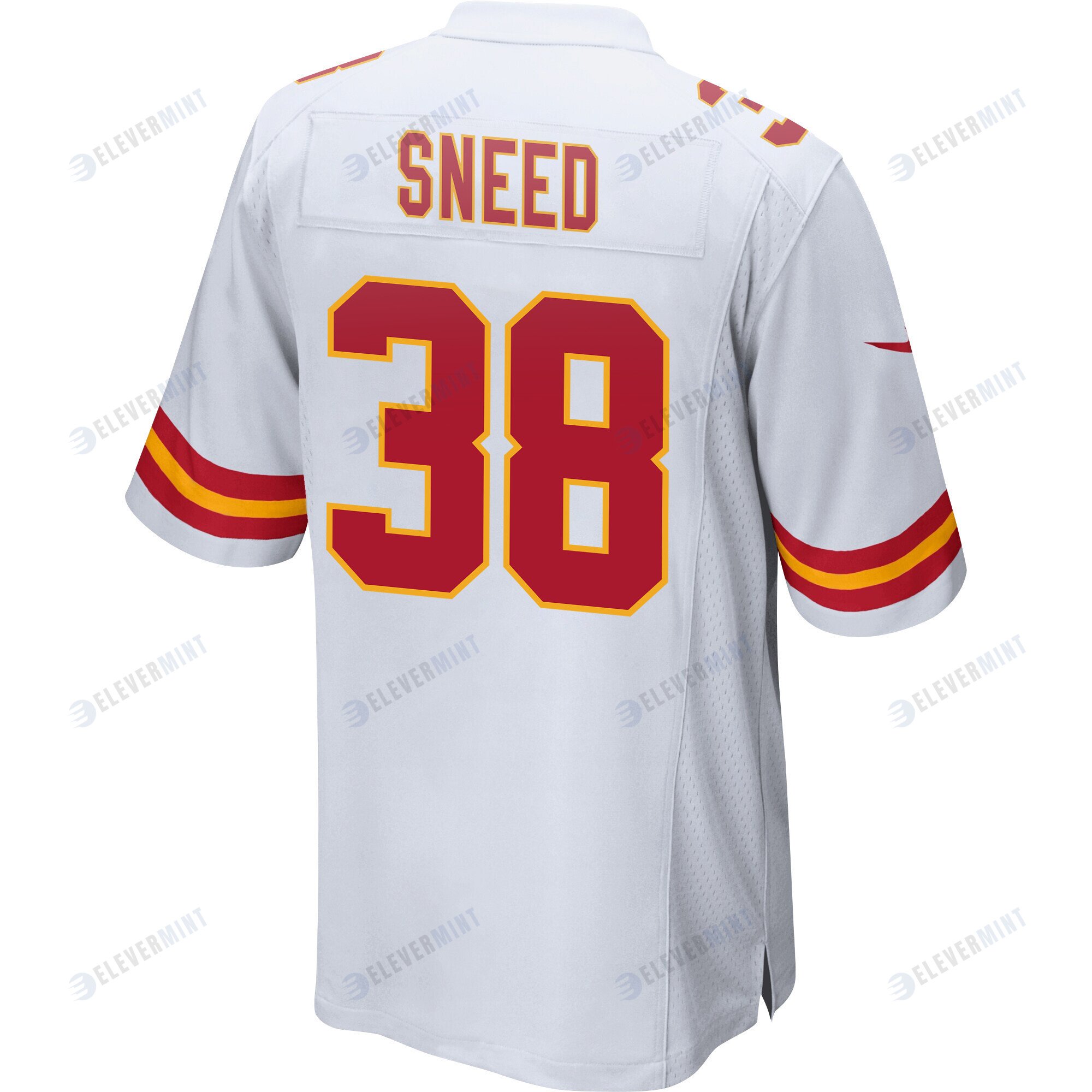 L'Jarius Sneed 38 Kansas City Chiefs Super Bowl LVII Champions Men Game Jersey - White