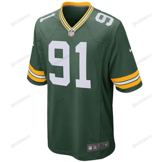 Preston Smith 91 Green Bay Packers YOUTH Home Game Jersey - Green