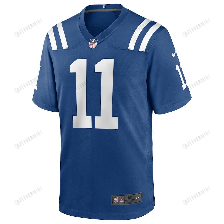 Michael Pittman Jr. 11 Indianapolis Colts Men Game Jersey - Royal