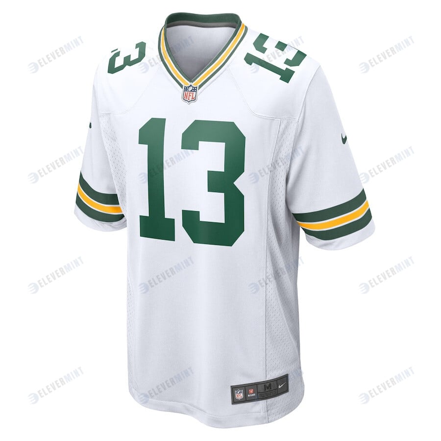 Allen Lazard 13 Green Bay Packers Game Player Jersey - White