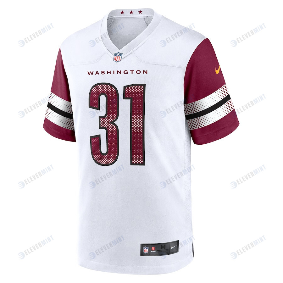 Kamren Curl 31 Washington Commanders Game Jersey - White