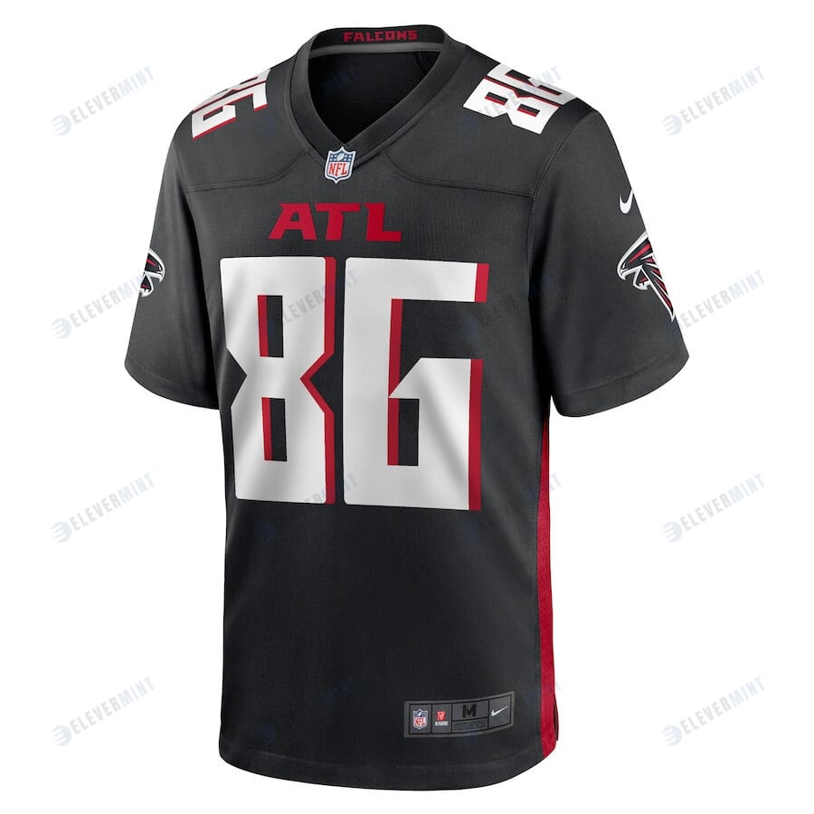 CJ Saunders 86 Atlanta Falcons Men Team Game Jersey - Black
