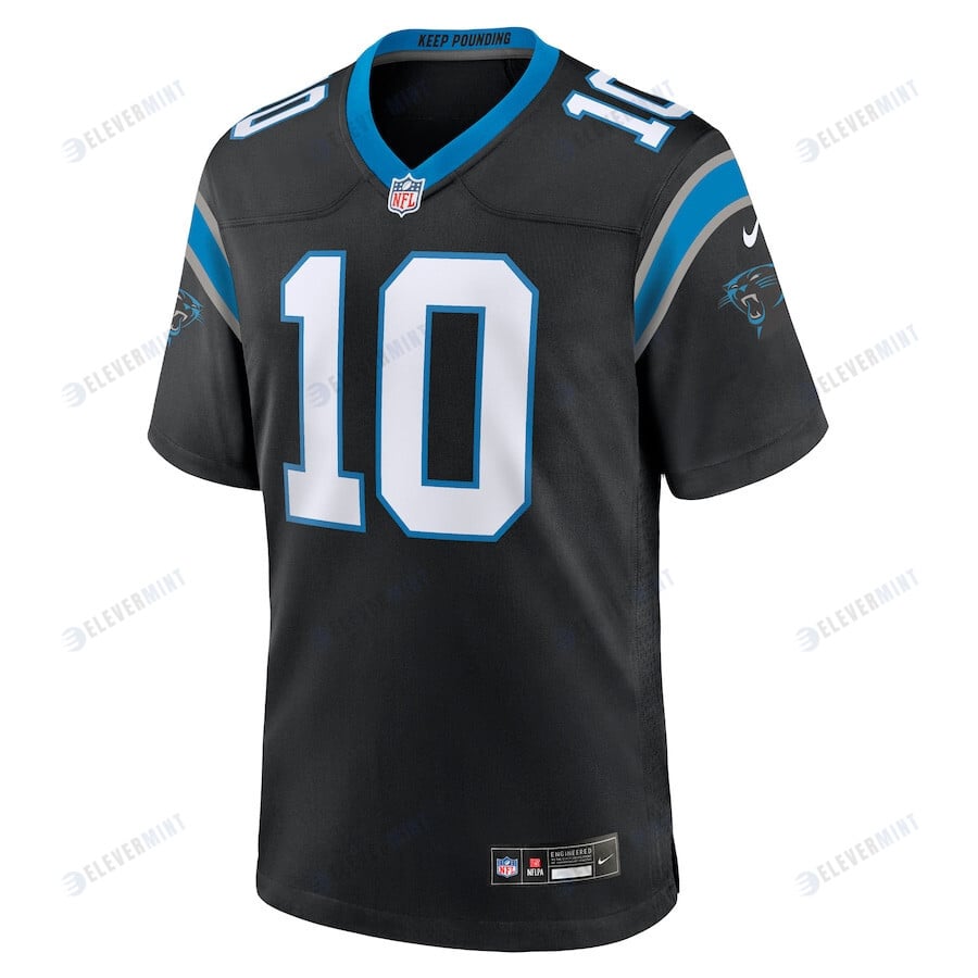 Johnny Hekker 10 Carolina Panthers Team Game Men Jersey - Black