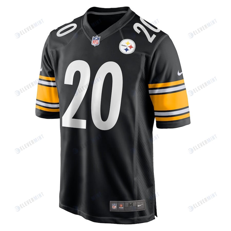 Patrick Peterson 20 Pittsburgh Steelers Men's Player Game Jersey - Black