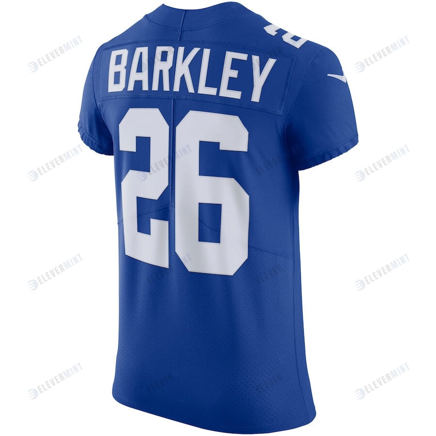 Saquon Barkley 26 New York Giants Vapor Untouchable Elite Player Jersey - Royal