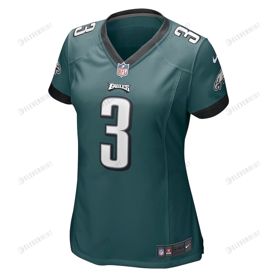 Zach Pascal 3 Philadelphia Eagles Women's Game Jersey - Green