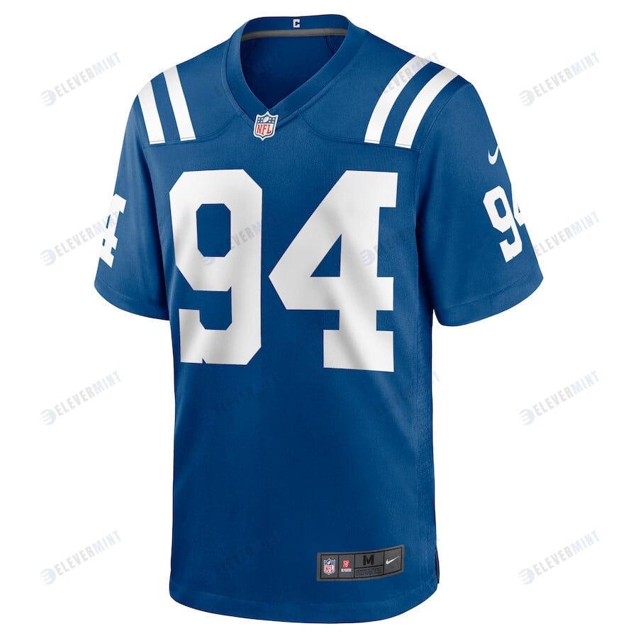 Tyquan Lewis 94 Indianapolis Colts Men Game Jersey - Royal