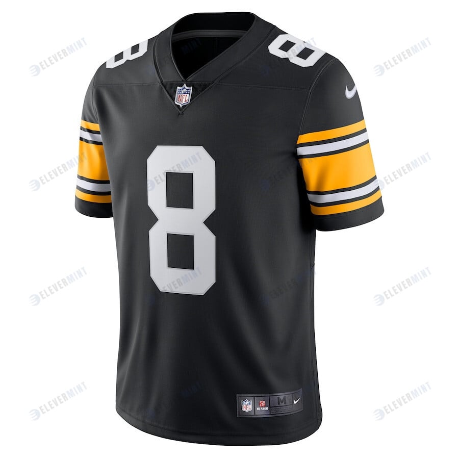 Kenny Pickett 8 Pittsburgh Steelers Men's Vapor Limited Jersey - Black