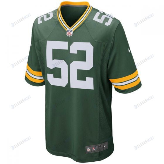 Rashan Gary 52 Green Bay Packers Men Home Game Jersey - Green