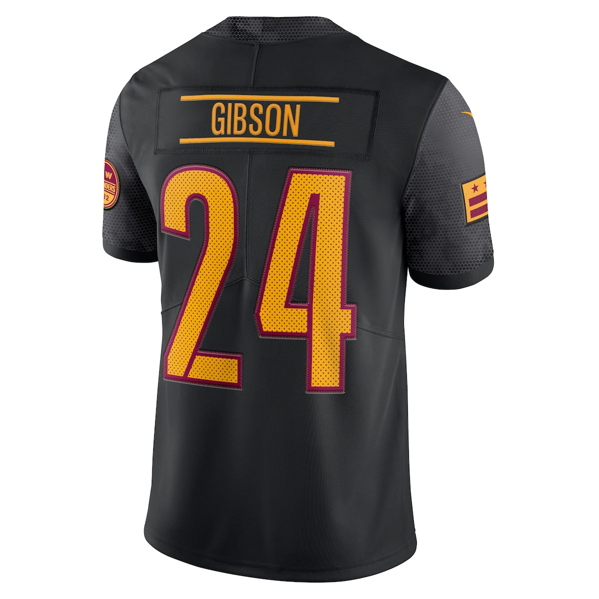 Men's Antonio Gibson Nike Commanders Vapor Limited Jersey - Black