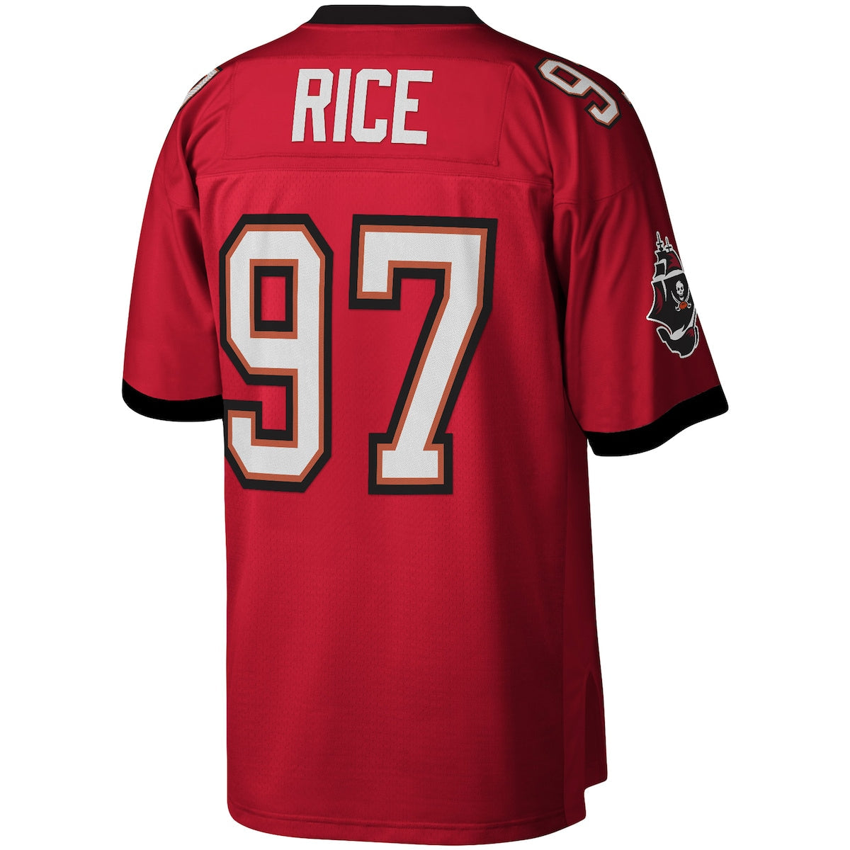 Men's Simeon Rice Mitchell & Ness Buccaneers 2002 Legacy Retired Jersey - Red