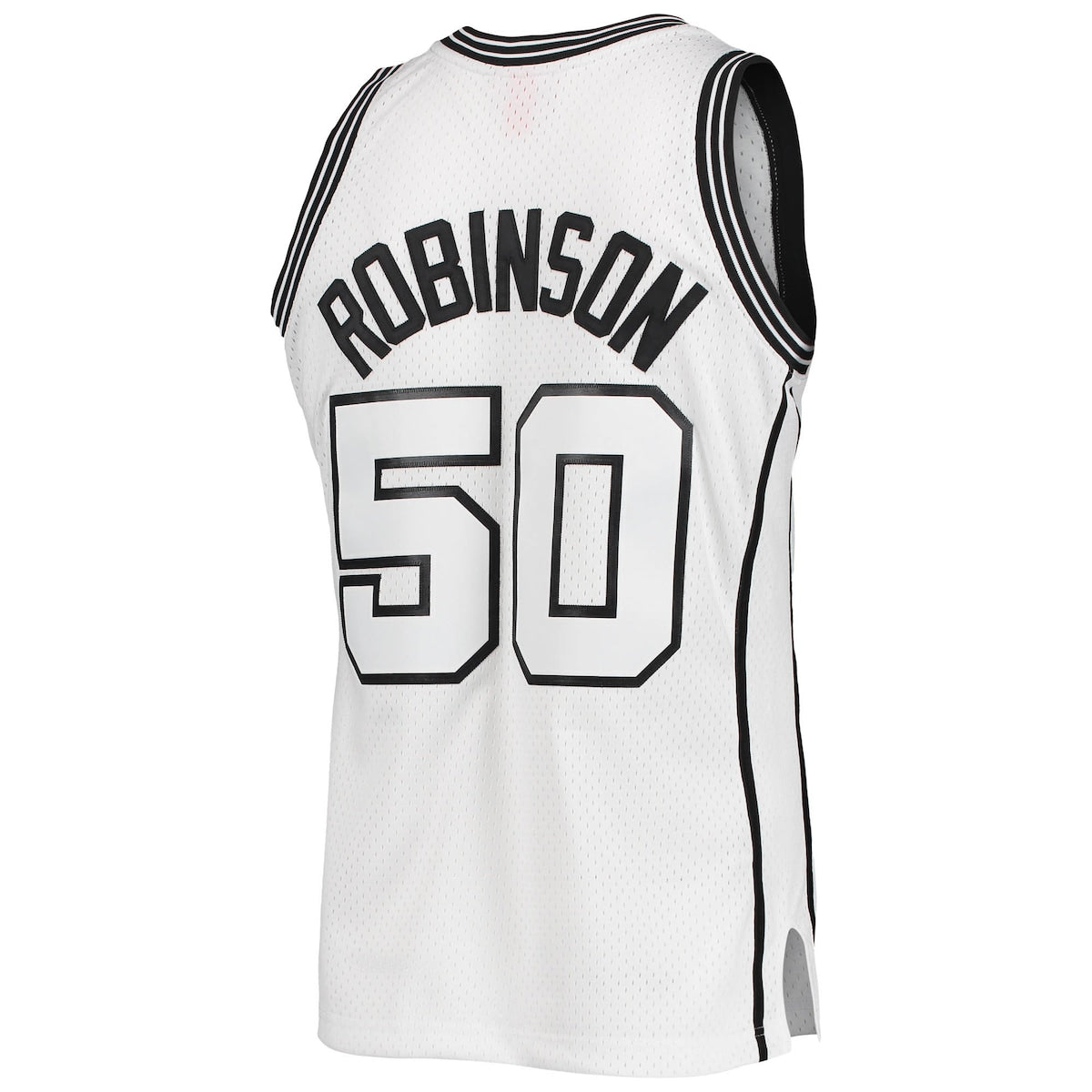 Men's David Robinson Mitchell & Ness Spurs Out Swingman Jersey - White