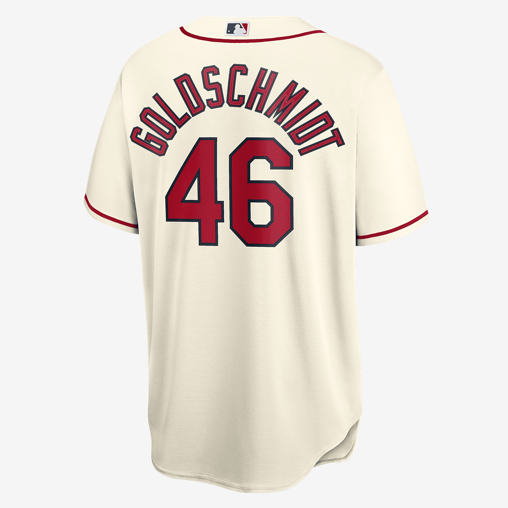 MLB St. Louis Cardinals (Paul Goldschmidt) Men's Replica Baseball Jersey - Cream