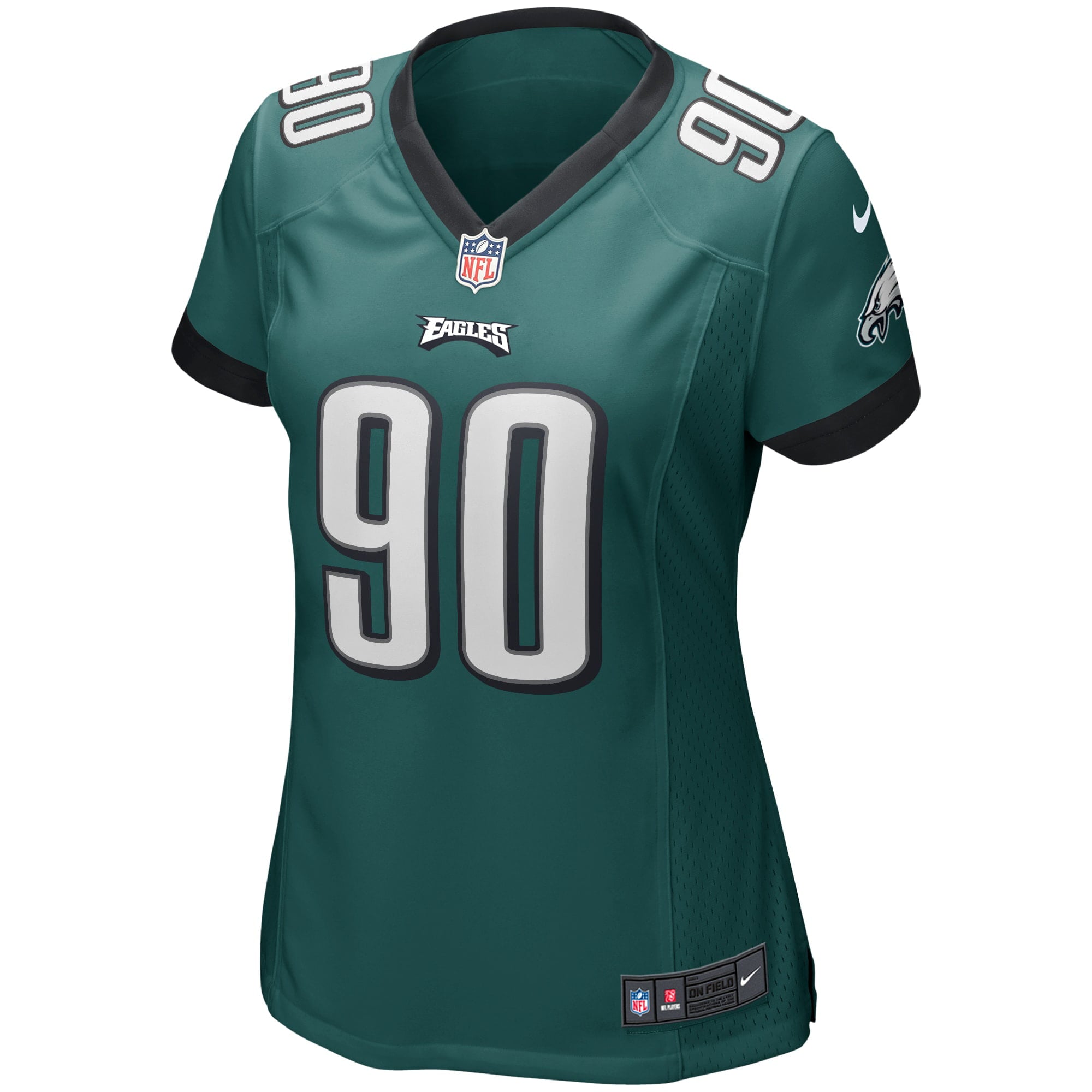 Women's Nike Mike Golic Midnight Green Philadelphia Eagles Game Retired Player Jersey
