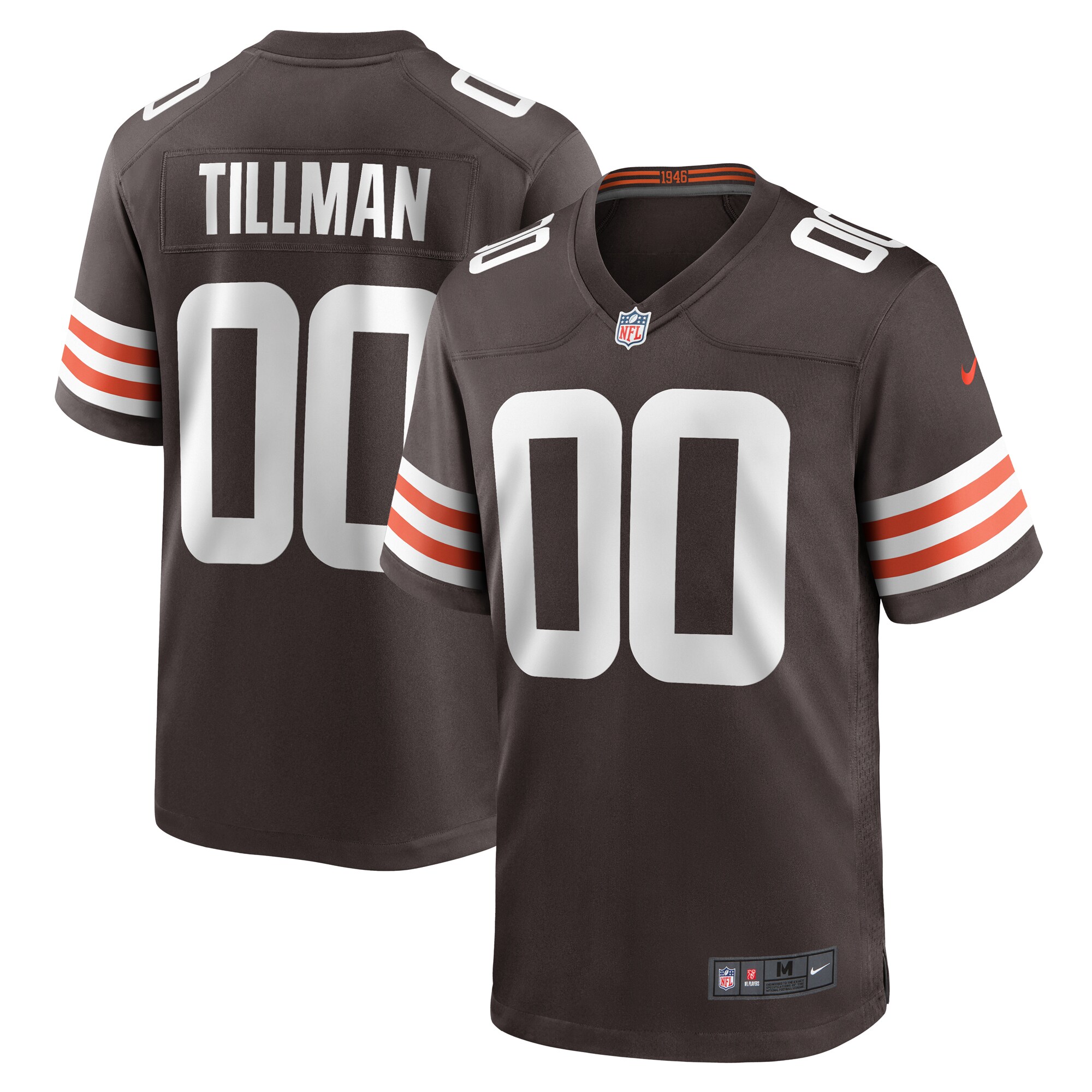 Cedric Tillman Cleveland Browns Nike 2023 NFL Draft Pick Game Jersey - Brown