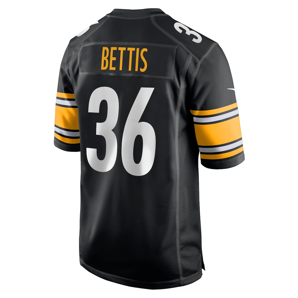 Men's Jerome Bettis Nike Steelers Retired Game Jersey - Black