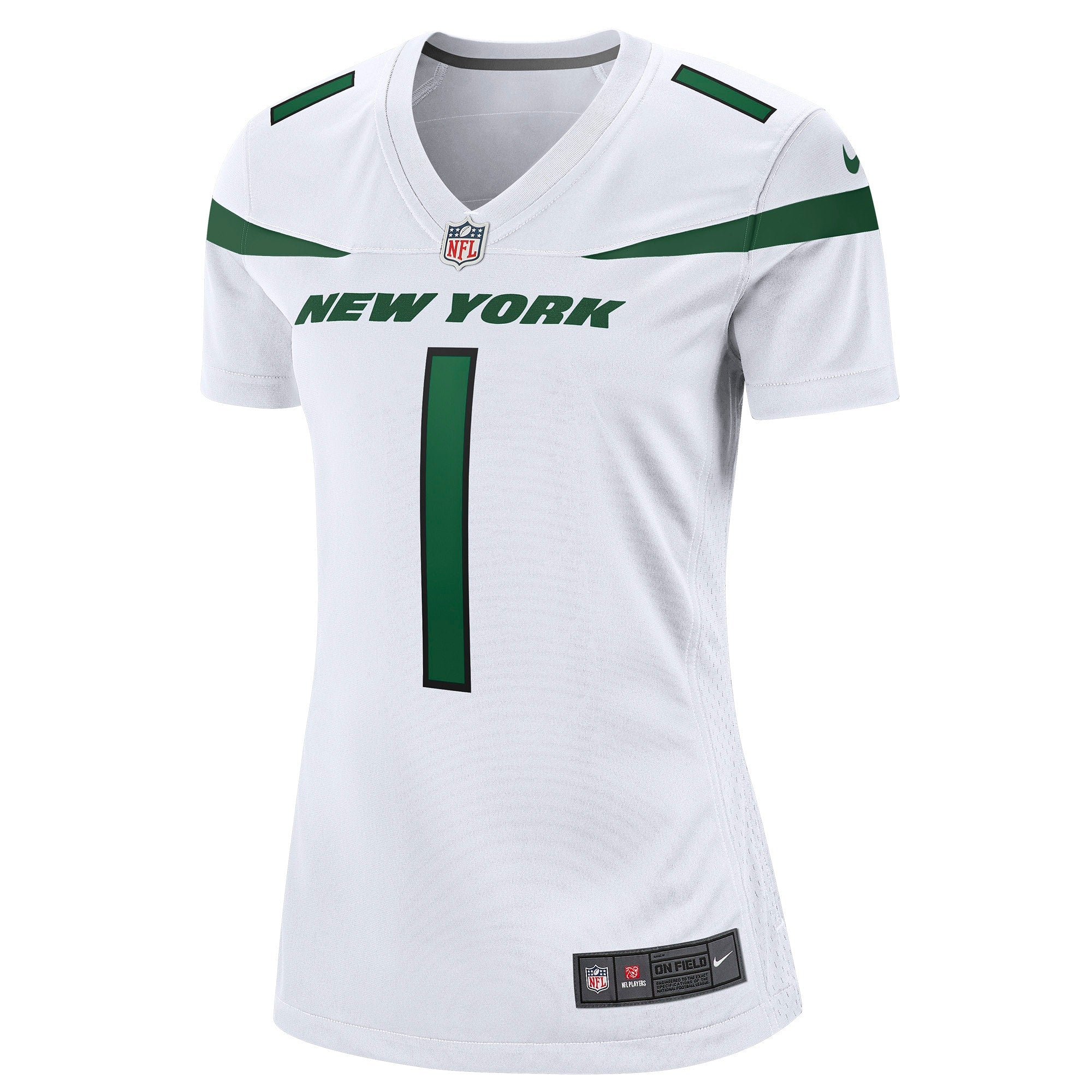 Women's Nike Ahmad Sauce Gardner White New York Jets Game Jersey