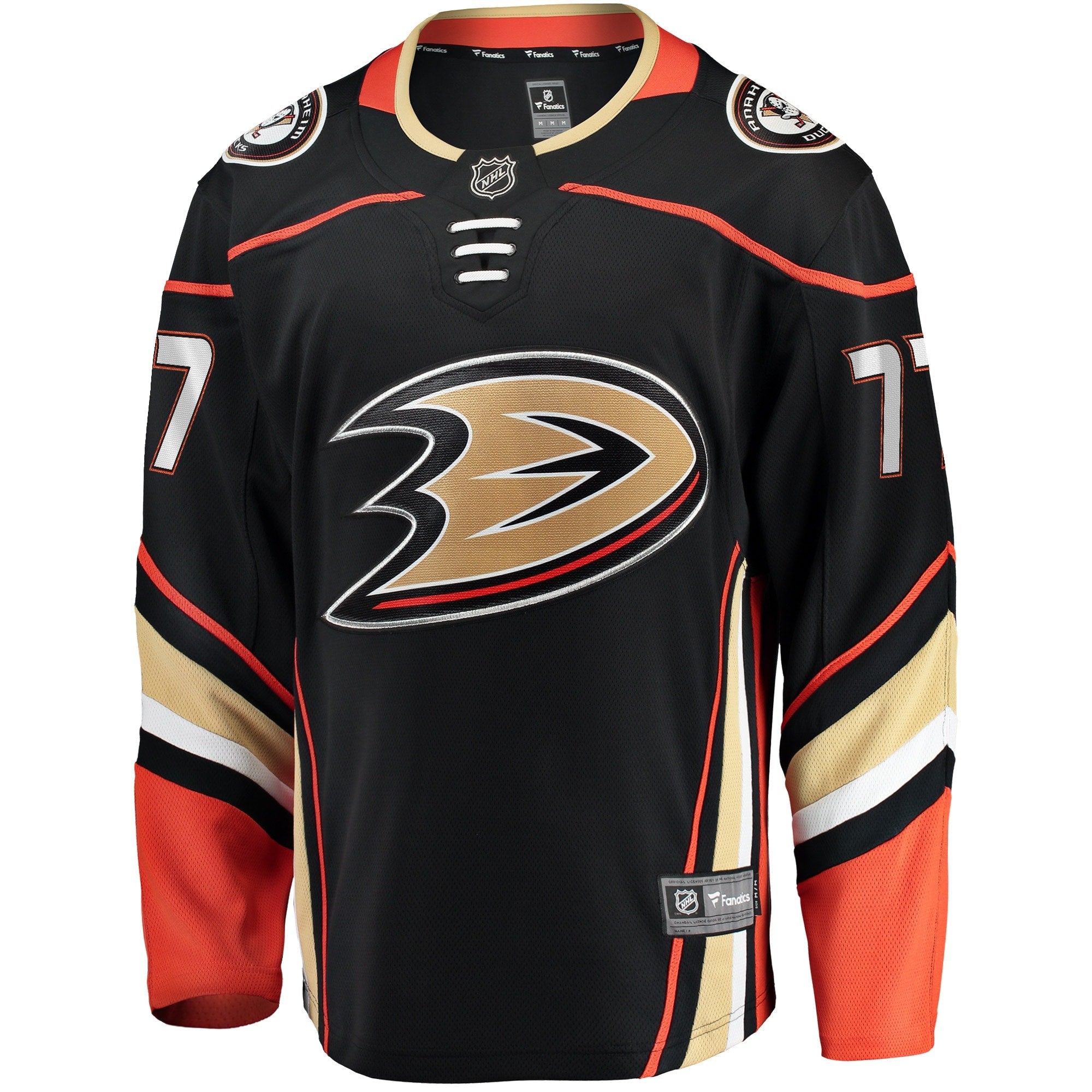 Men's Fanatics Branded Frank Vatrano Black Anaheim Ducks Home Breakaway Player Jersey