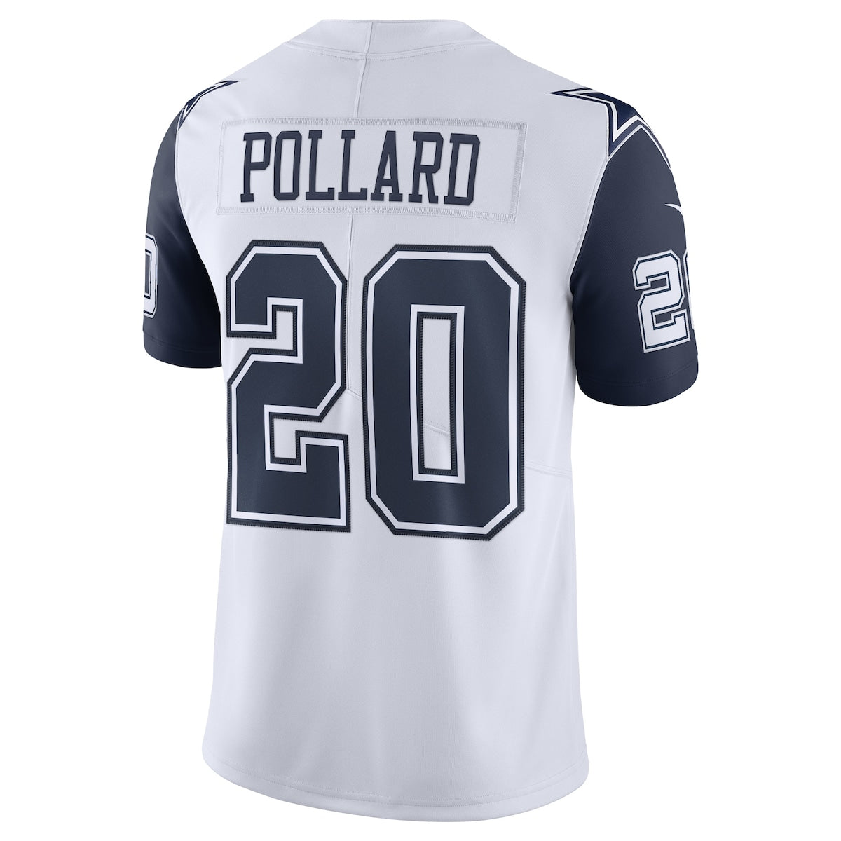 Men's Tony Pollard Nike Cowboys Vapor Limited Jersey - White