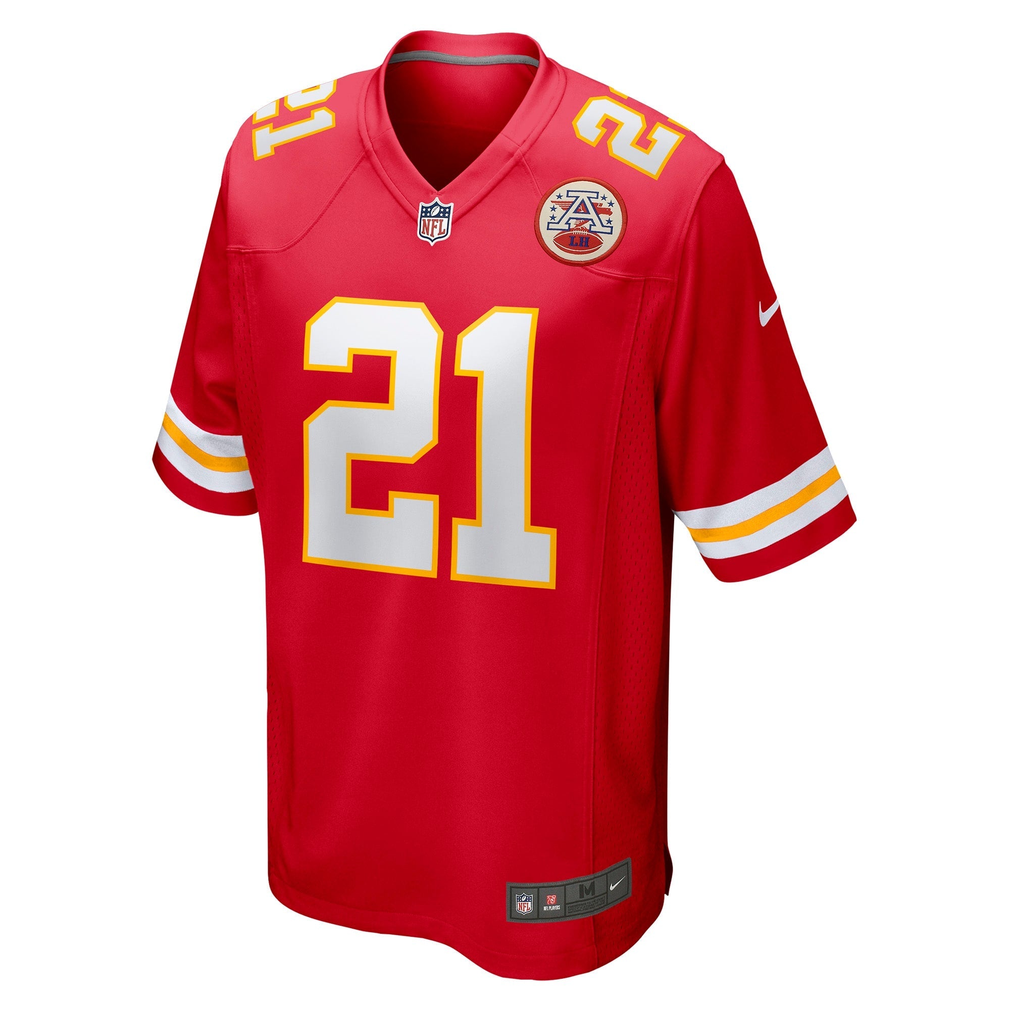 Men's Nike Trent McDuffie Red Kansas City Chiefs Game Player Jersey