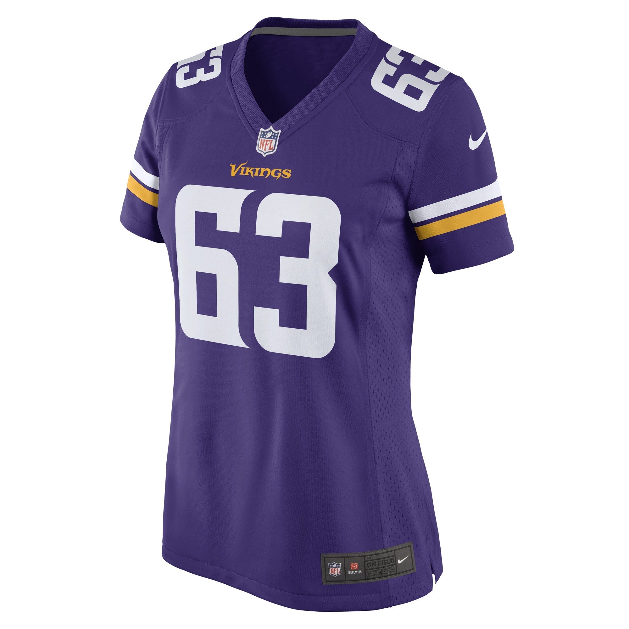 Women's Nike Vederian Lowe Purple Minnesota Vikings Game Player Jersey