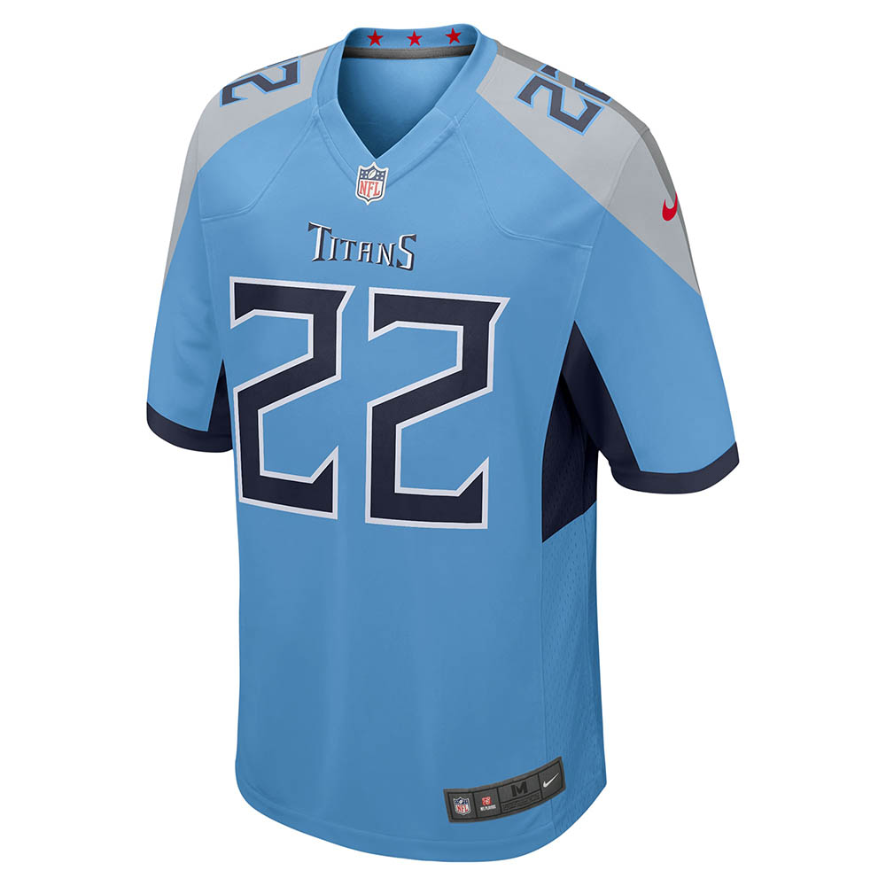 Men's Tennessee Titans Derrick Henry Player Game Jersey Light Blue