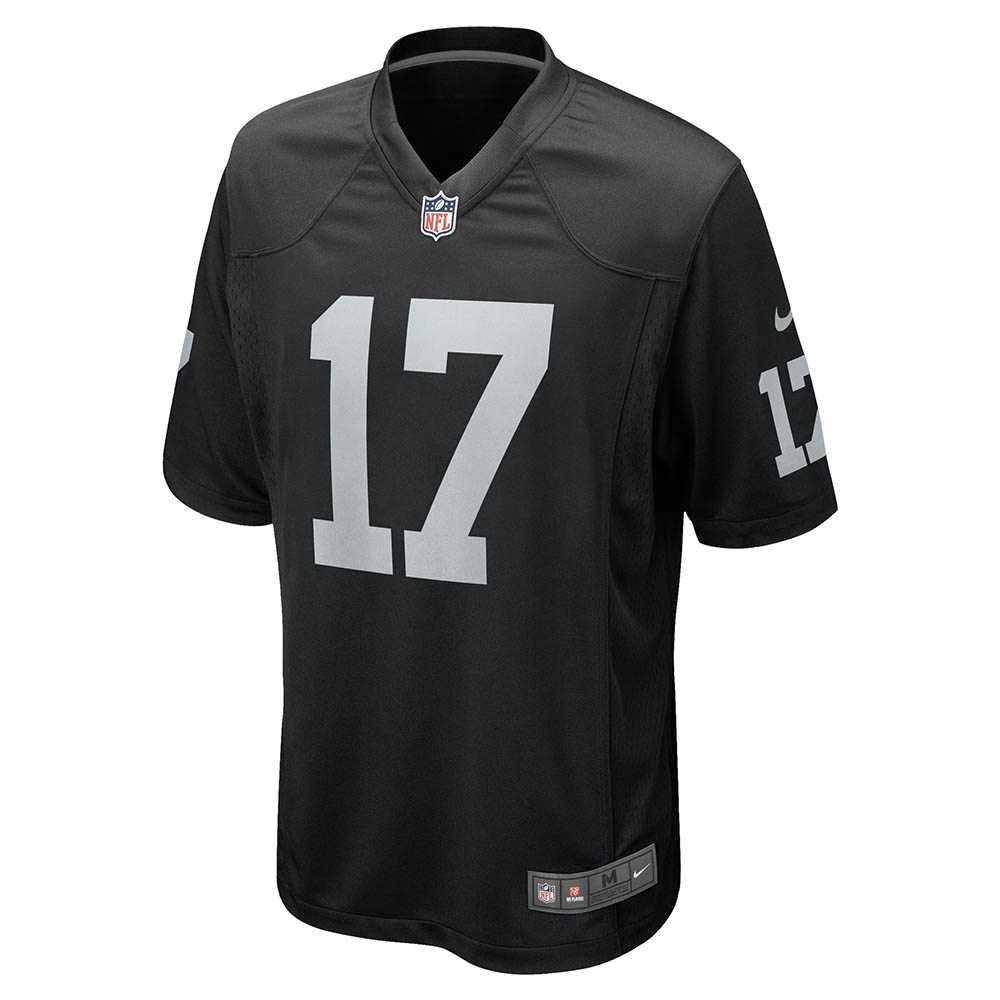 Men's Las Vegas Raiders Davante Adams Game Jersey Black