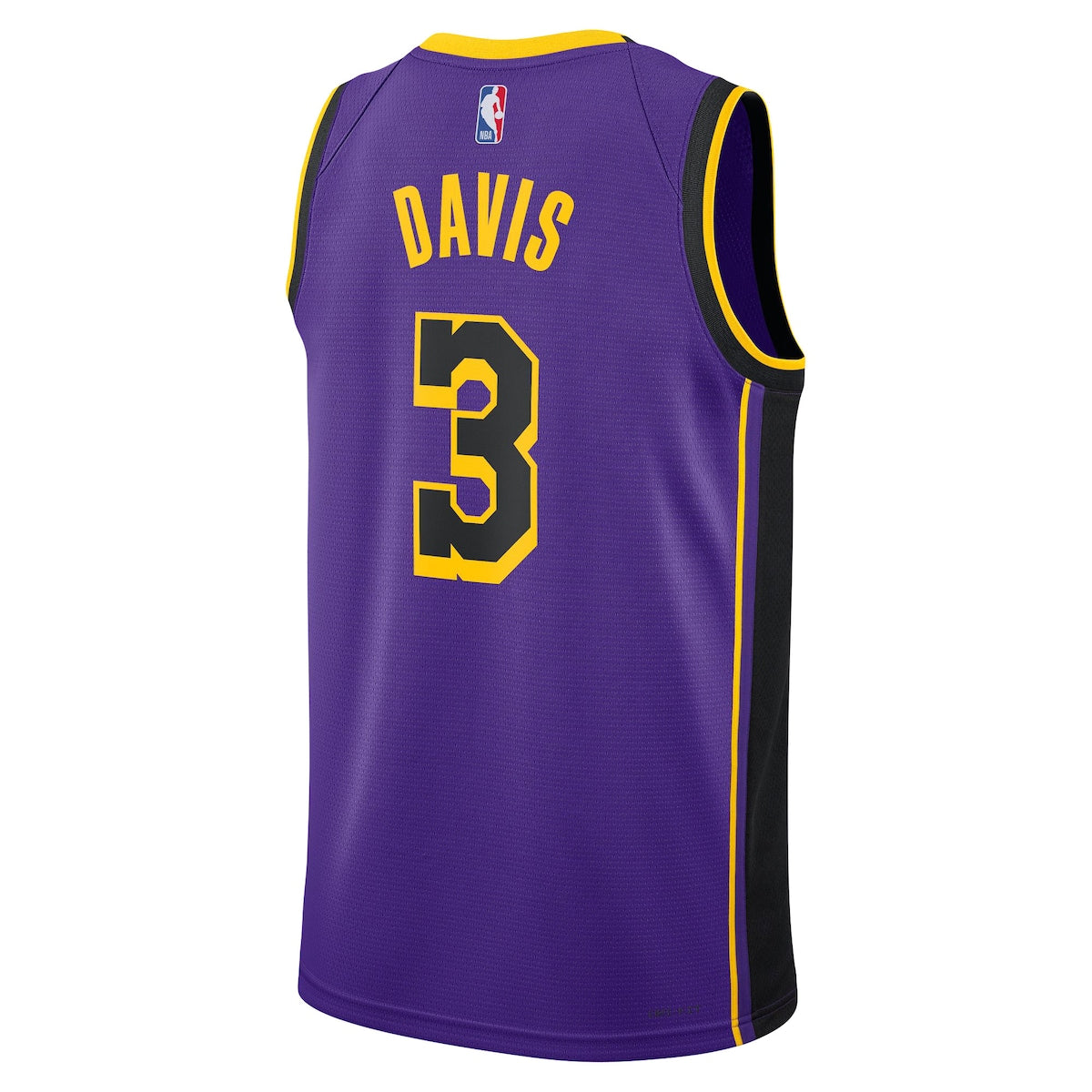 Men's Anthony Davis Jordan Lakers 2022/23 Swingman Jersey Statement Edition - Purple