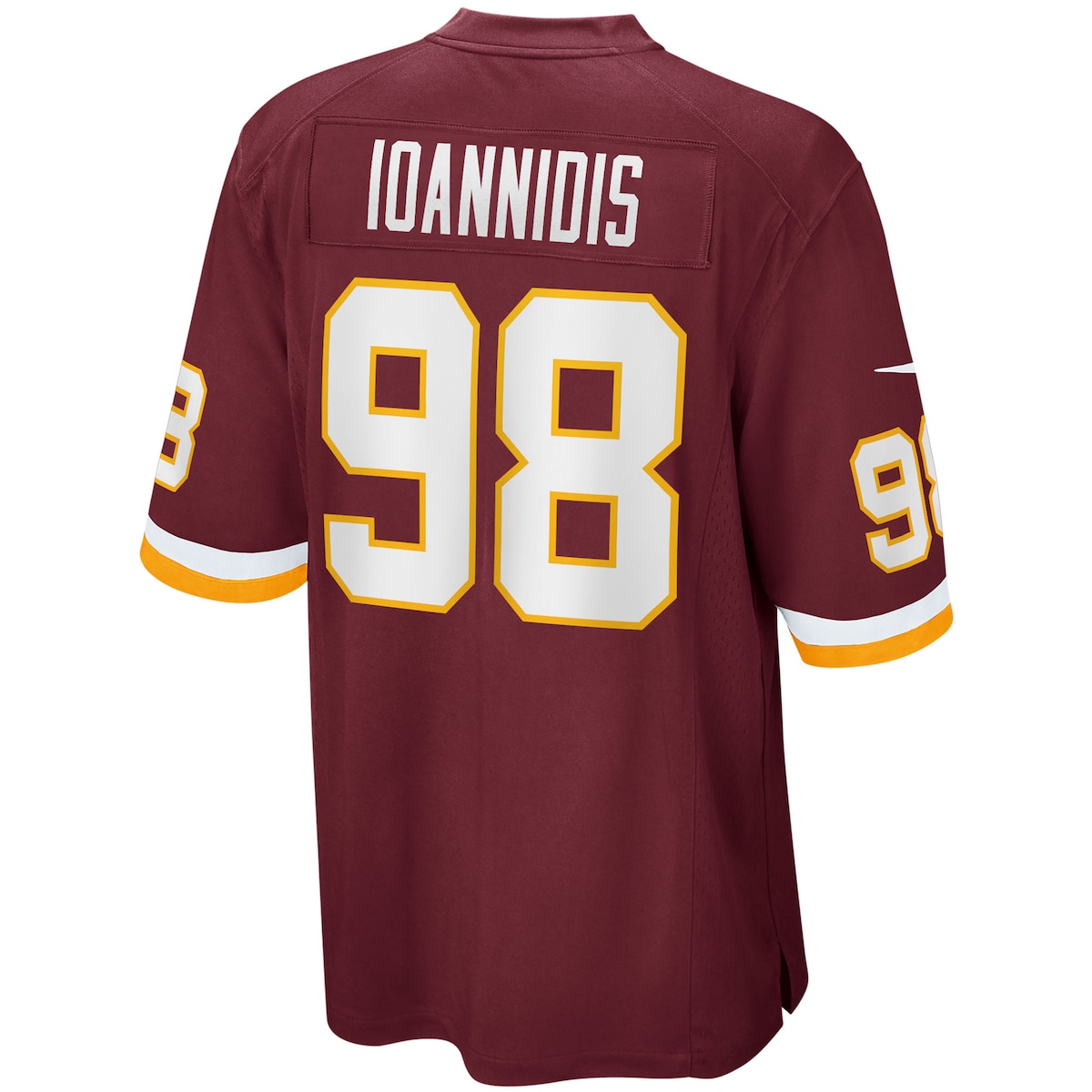 Men's Matt Ioannidis Nike Commanders Alternate Game Jersey - Maroon