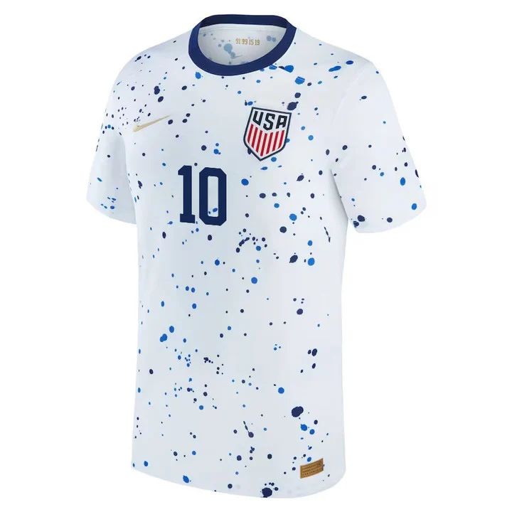 2023 USMNT Christian Pulisic Home Jersey USA Kit