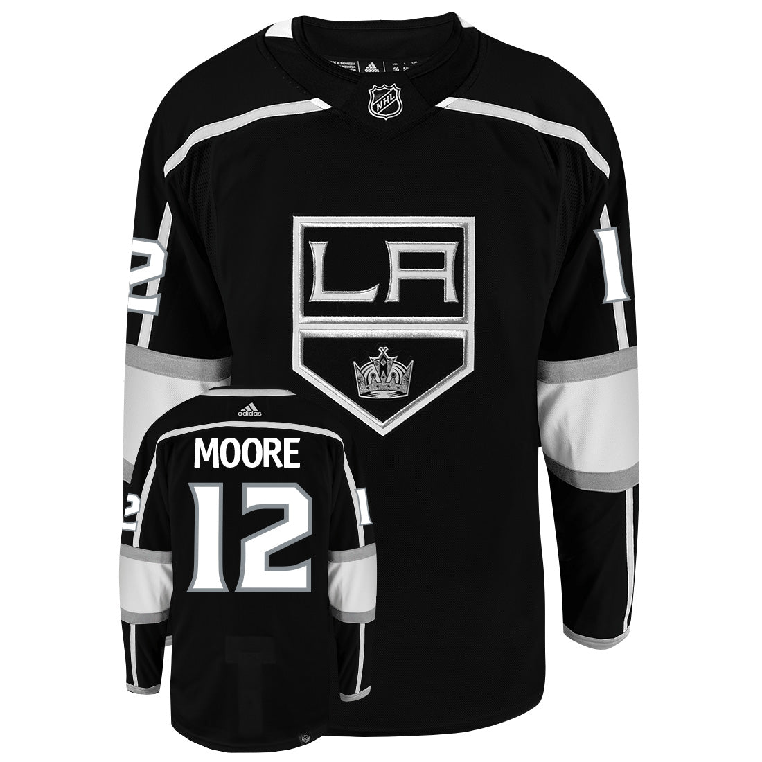 Trevor Moore Los Angeles Kings Adidas Primegreen Authentic NHL Hockey Jersey