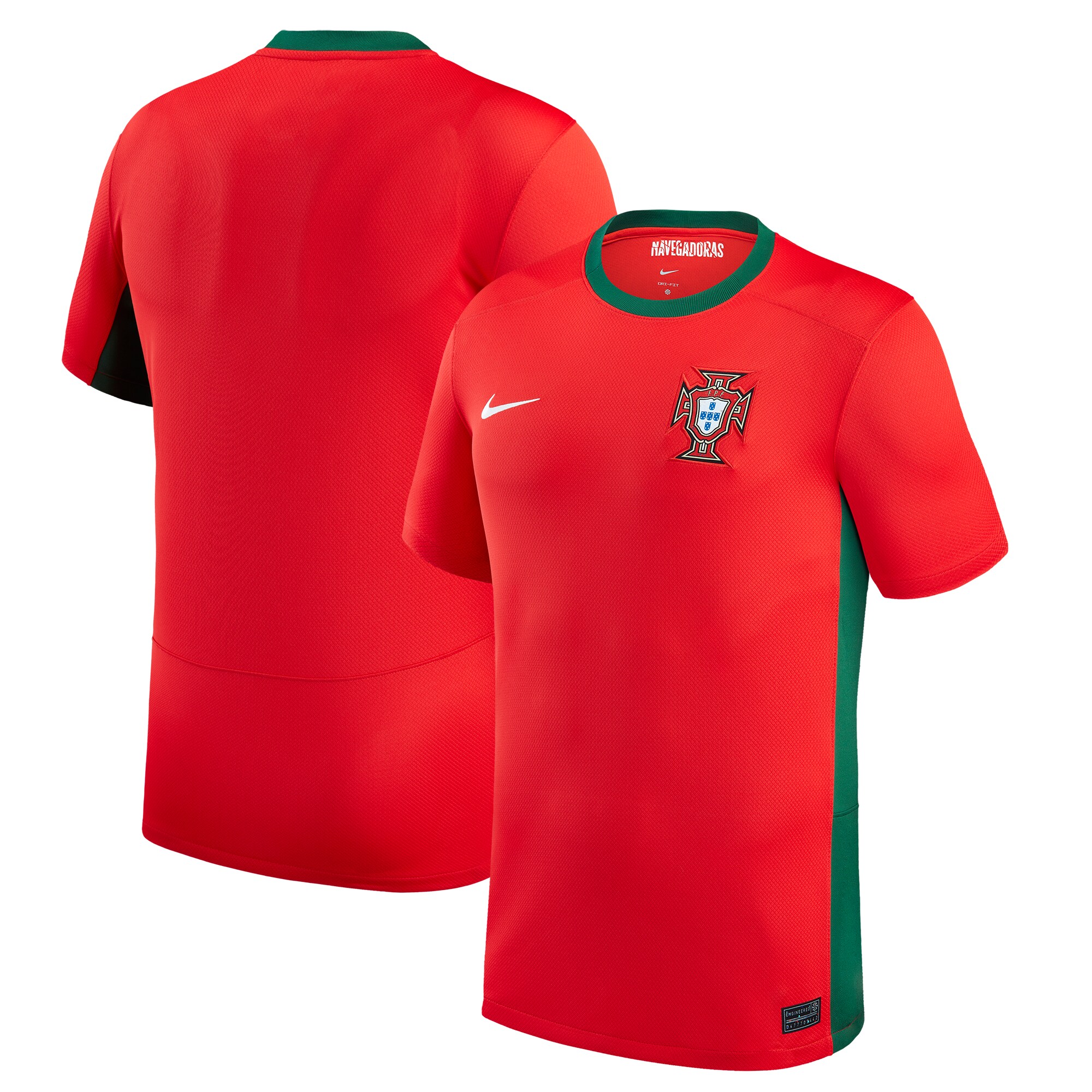 Portugal Women's National Team Nike 2023 Home Stadium Replica Jersey - Red