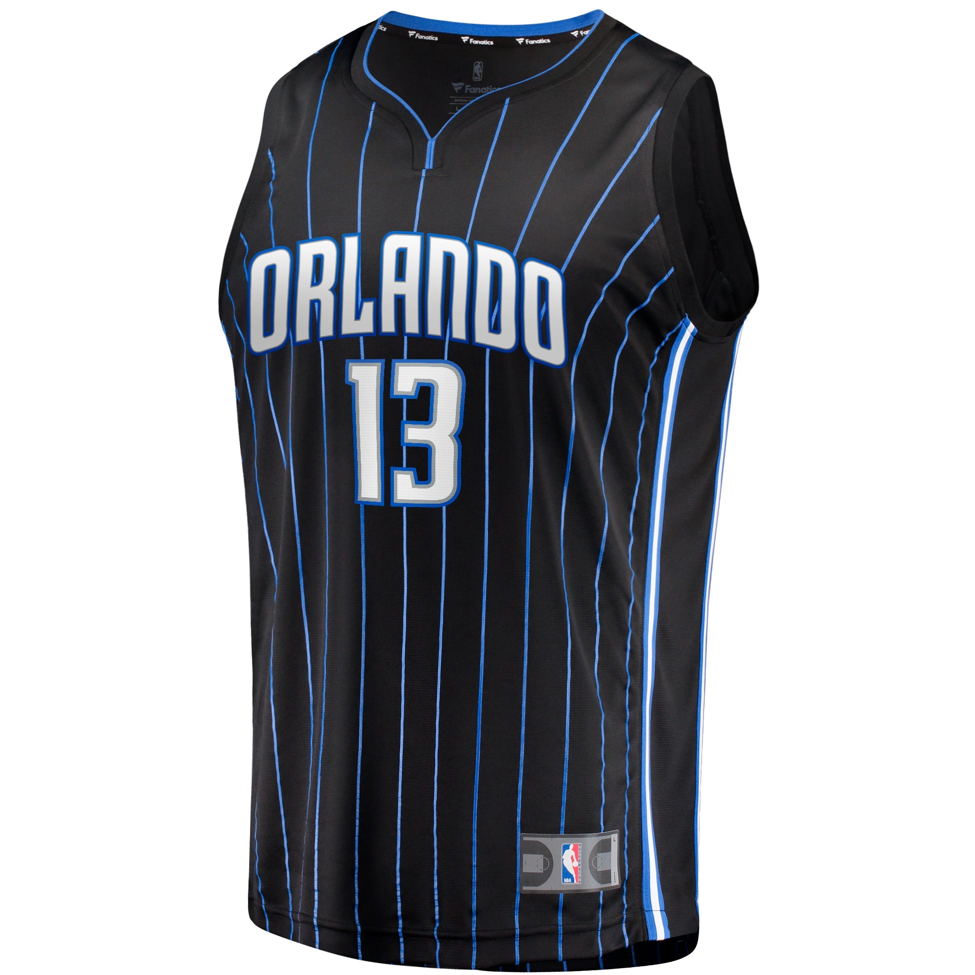 Men's Fanatics Branded Jett Howard Black Orlando Magic 2023 NBA Draft First Round Pick Fast Break Replica Jersey - Icon