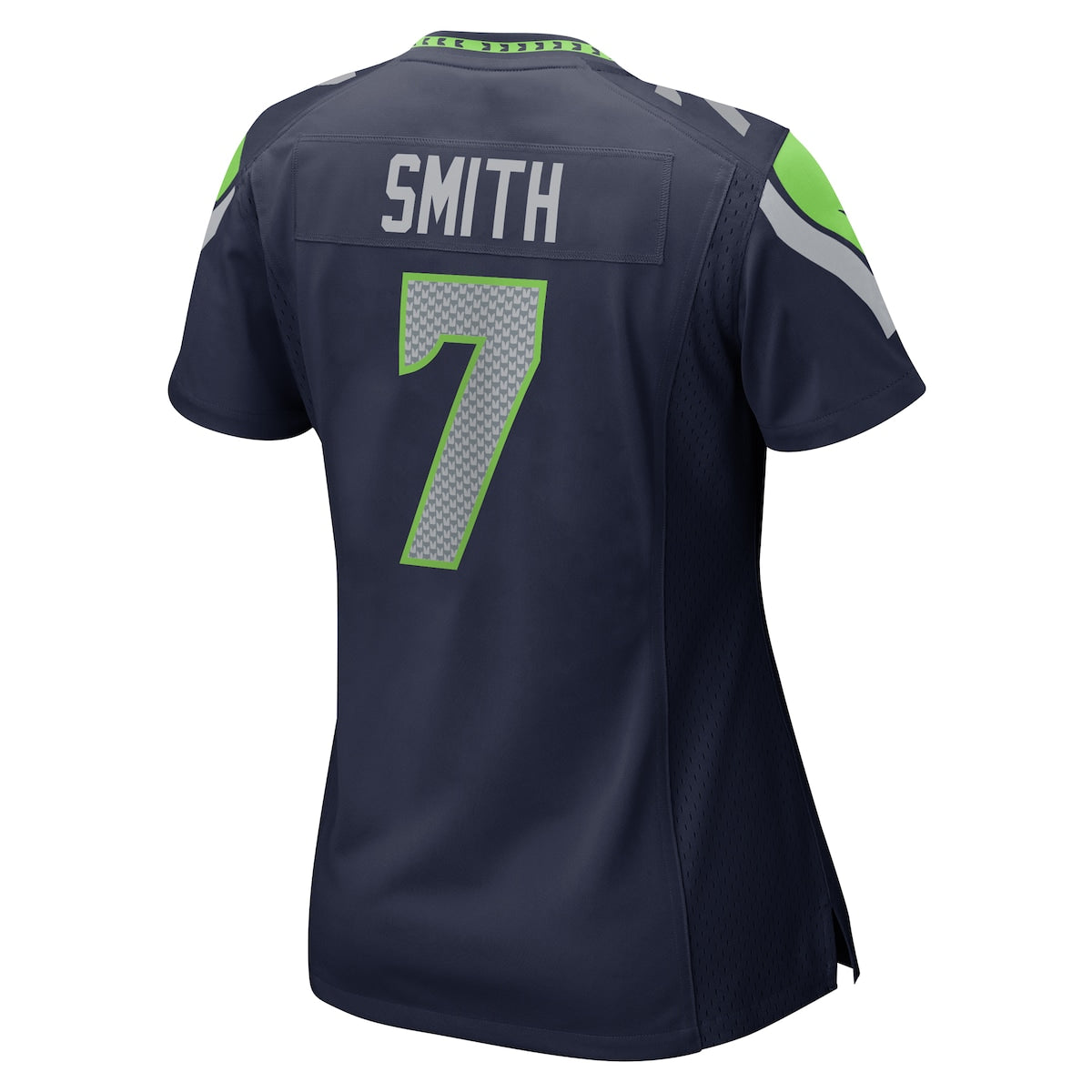 Women's Geno Smith Nike Seahawks Throwback Game Jersey - Navy