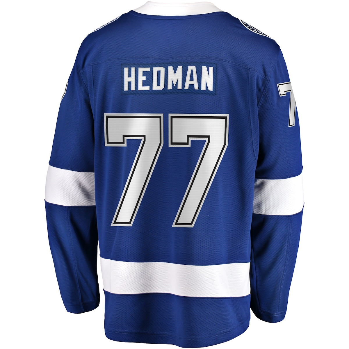 Men's Victor Hedman Fanatics Lightning Alternate Breakaway Jersey - Blue