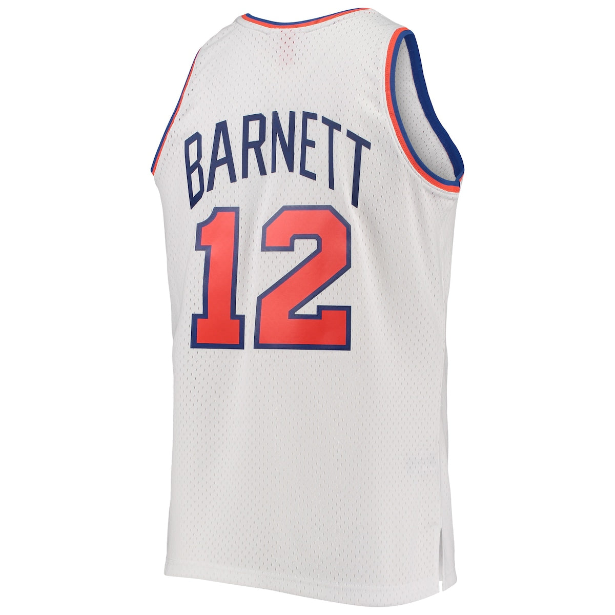 Men's Dick Barnett Mitchell & Ness Knicks Swingman Jersey - White