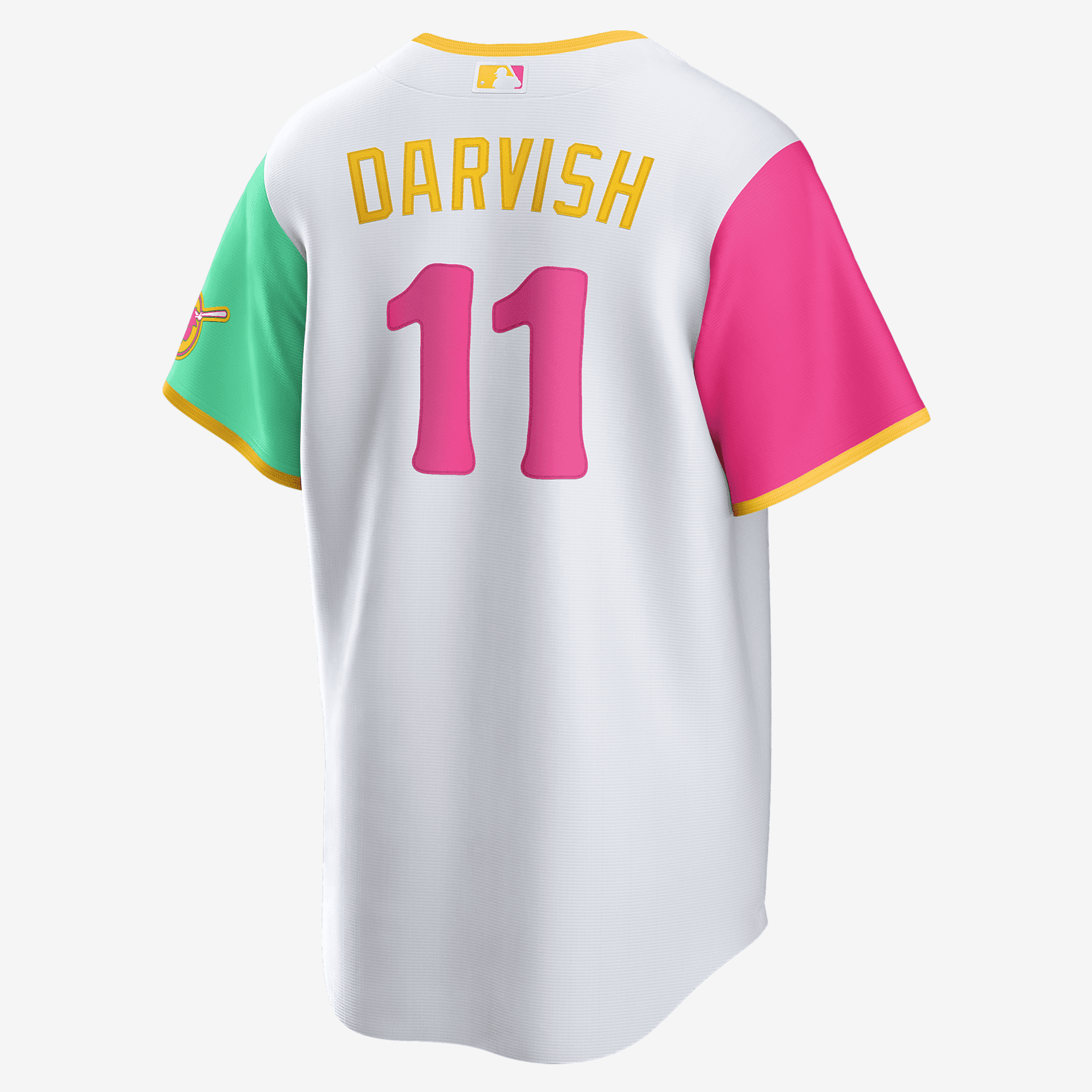 MLB San Diego Padres City Connect (Yu Darvish) Men's Replica Baseball Jersey - White