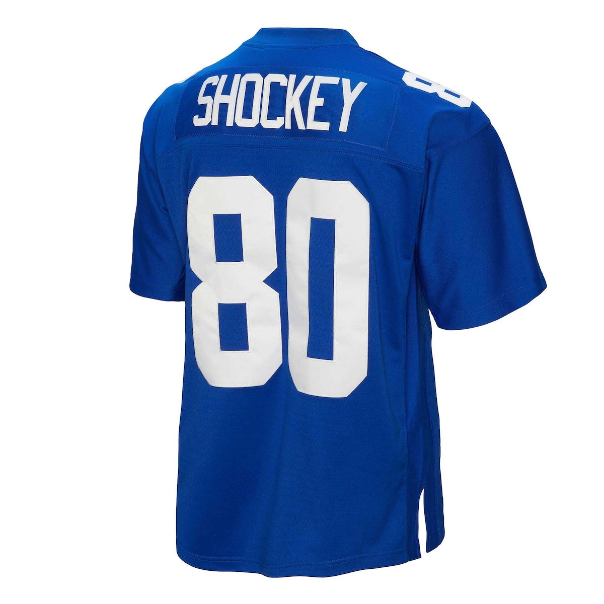 Men's Jeremy Shockey Mitchell & Ness Giants Legacy Replica Jersey - Blue