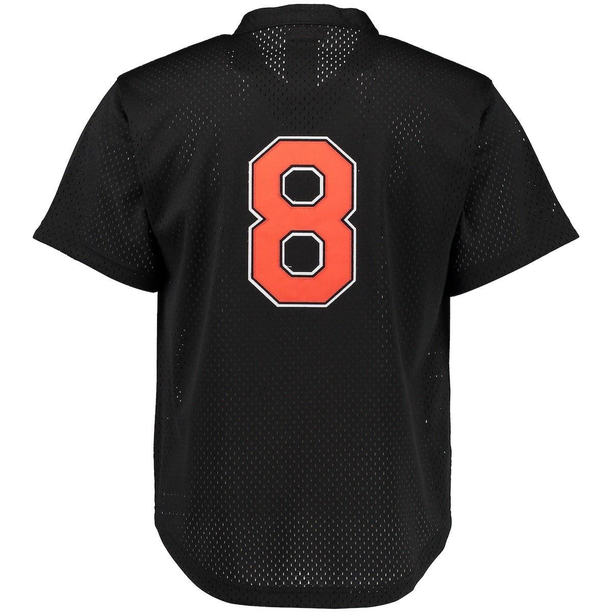 Men's Cal Ripken Jr. Mitchell & Ness Orioles Cooperstown Mesh Batting Practice Jersey - Black