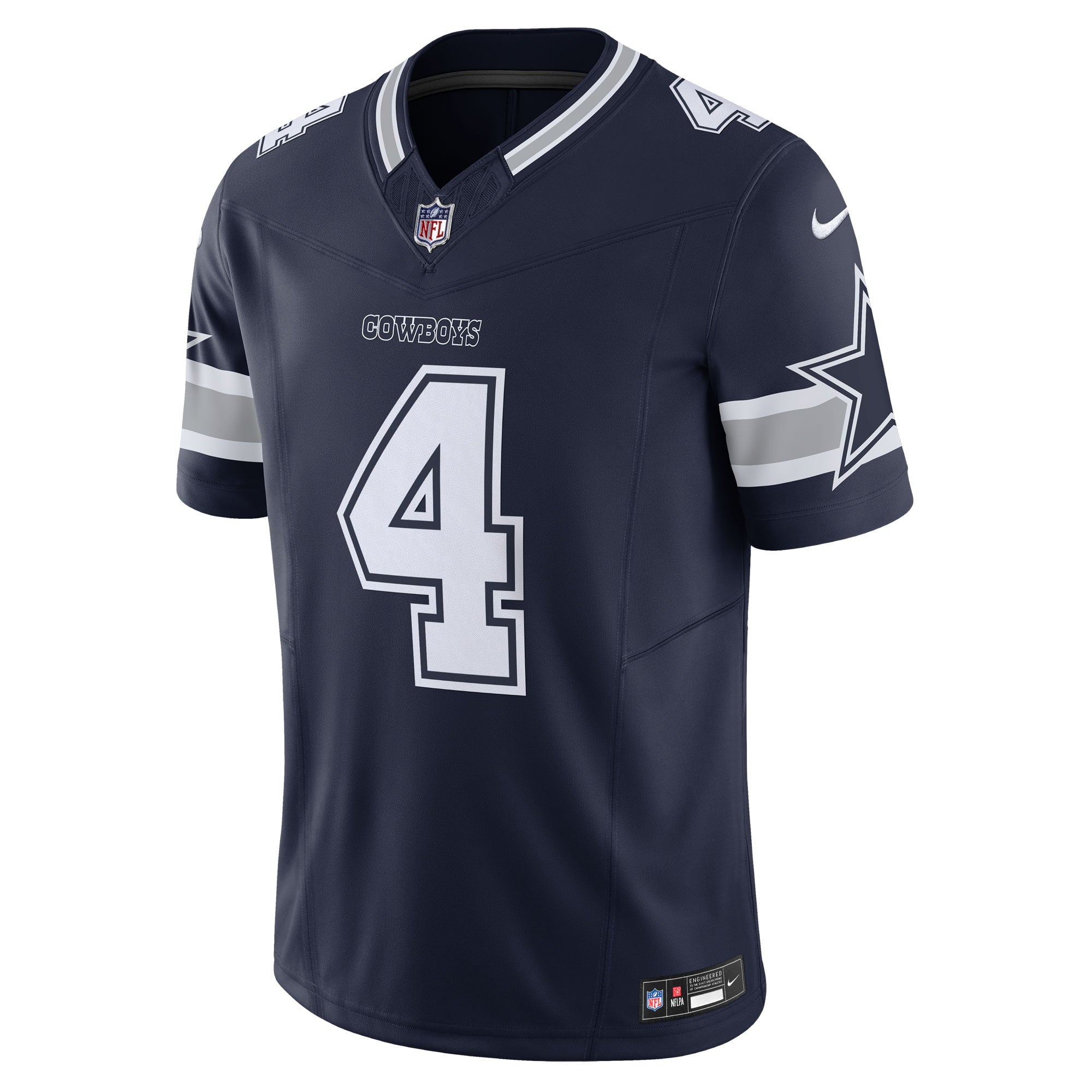 Men's Nike Dak Prescott Navy Dallas Cowboys Vapor F.U.S.E. Limited Jersey