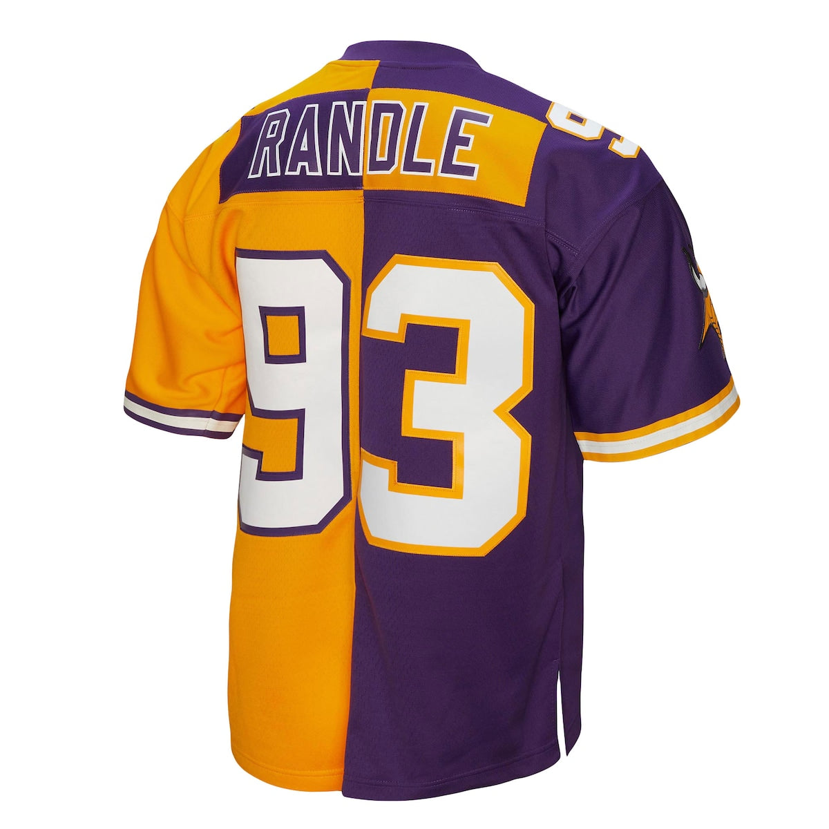Men's John Randle Mitchell & Ness Vikings 1998 Split Legacy Replica Jersey - Purple